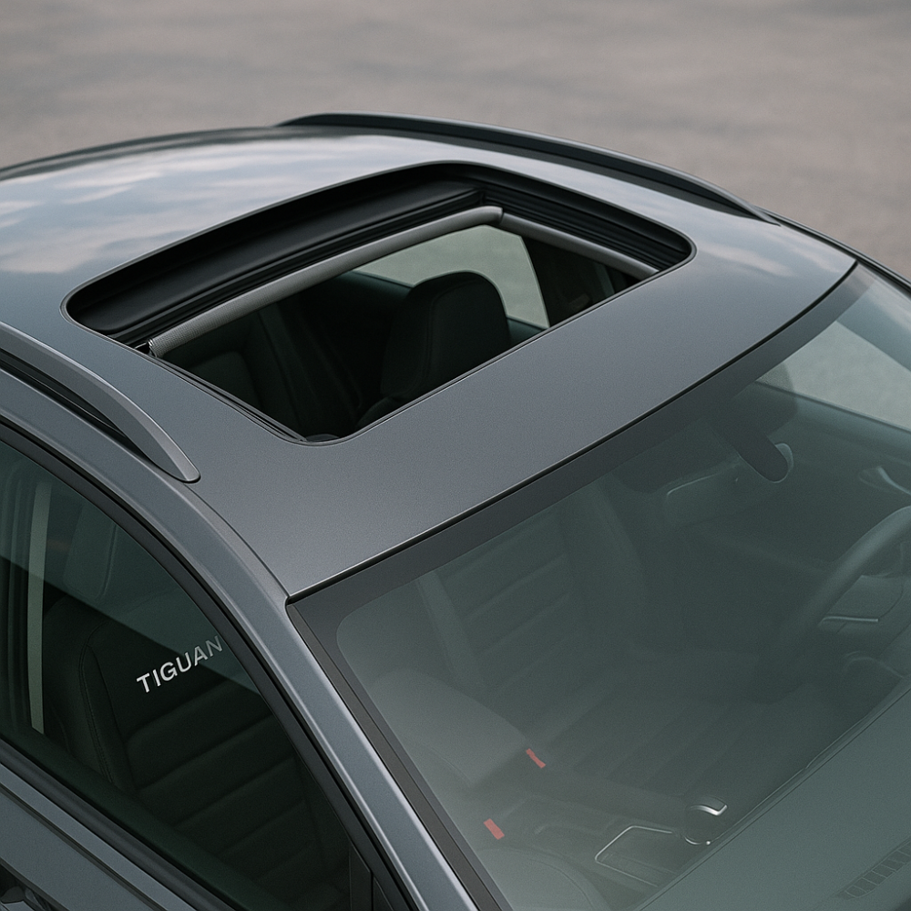 Volkswagen Tiguan Sunroof Perdesi Montajı - Vizyon Otomotiv Volkswagen Tiguan Sunroof Perdesi Montajı - Vizyon Otomotiv